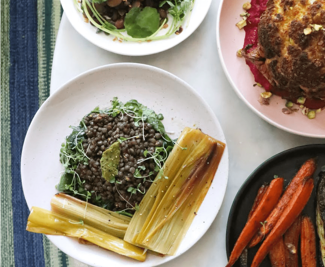 ساده ترین اسفناج و پیتزا